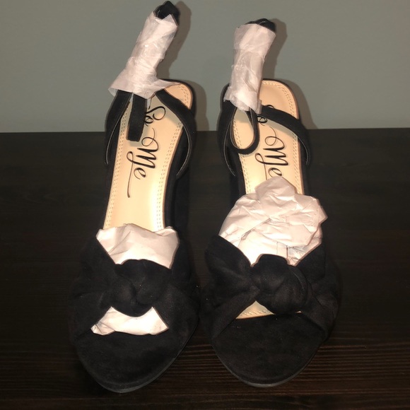 Fashion Nova A Little Twisted Heel - Black - Picture 3 of 8